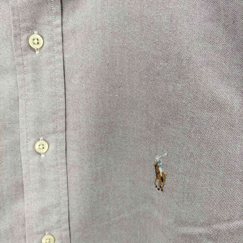 ラルフローレン RALPH LAUREN YARMOUTH スモールポニー刺繍 L/S BD チェックシャツ メンズ 16 1/2
