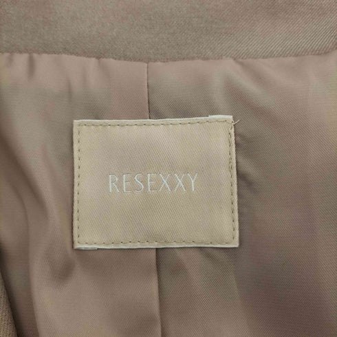 リゼクシー RESEXXY タックデザインロングコート レディース FREE