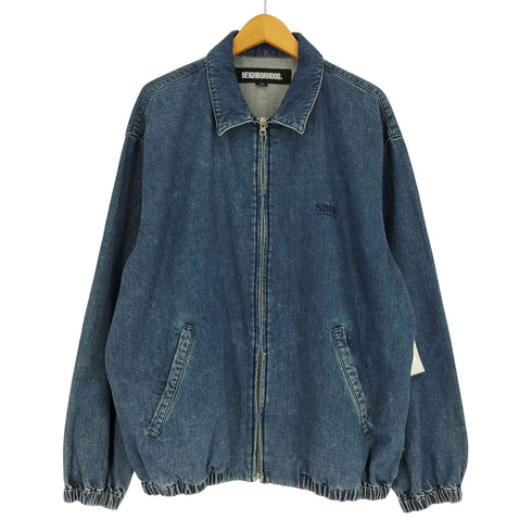 ネイバーフッド NEIGHBORHOOD 23AW DENIM ZIP WORK JACKET デニム ジップ ワーク ジャケット メンズ import:L