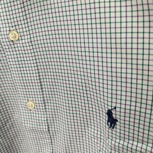 ポロバイラルフローレン Polo by RALPH LAUREN ALCOTT L/S チェックシャツ メンズ 16 1/2
