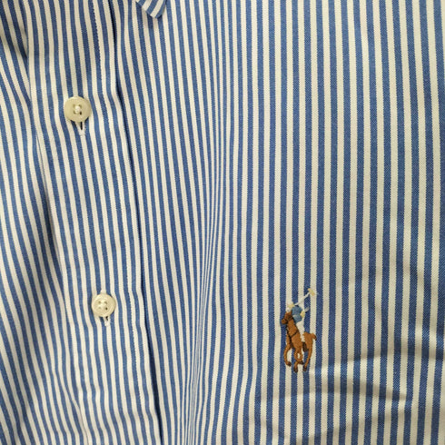 ラルフローレン RALPH LAUREN YARMOUTH スモールポニー刺繍 L/S BD チェックシャツ メンズ 16 1/2