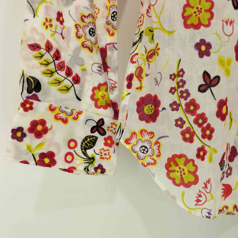フォーティーナインアヴェニュージュンコシマダ 49AV.Junko Shimada 花柄 L/S コットン ブラウス レディース