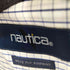ノーティカ NAUTICA 80/2 PLY ロゴ刺繍 L/S チェックシャツ メンズ 15 1/2