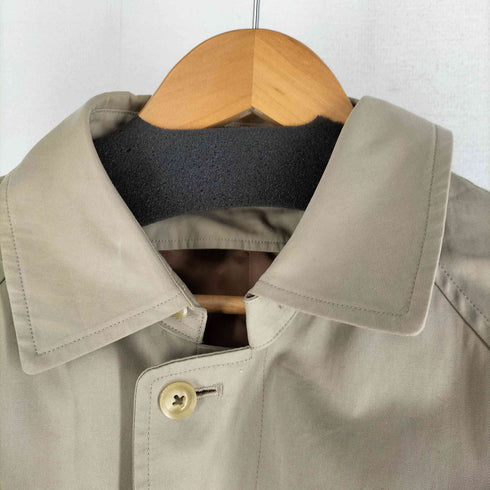 ダックス DAKS 日本製 Pure new wool チェックライナー付き ステンカラーコート メンズ JPN:4