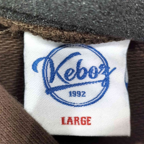 ケボズ KEboz 2TONE SWEAT HOODIE メンズ JPN:L