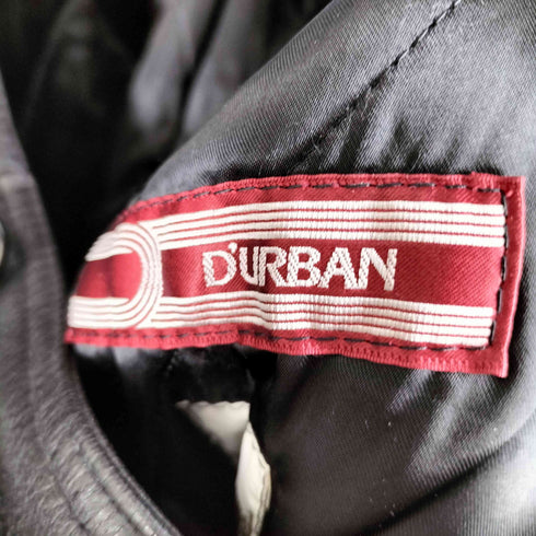 ダーバン DURBAN ×HARVEY LOGAN ディアスキン イタリア製 レザーハーフコート メンズ