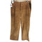 オービス ORVIS 90-00s USA製 レザー切替 2タック コーデュロイチノパンツ メンズ 36