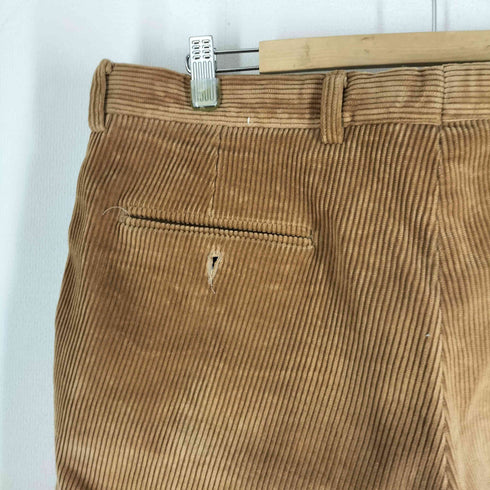 オービス ORVIS 90-00s USA製 レザー切替 2タック コーデュロイチノパンツ メンズ 36
