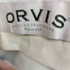 オービス ORVIS 90-00s USA製 レザー切替 2タック コーデュロイチノパンツ メンズ 36
