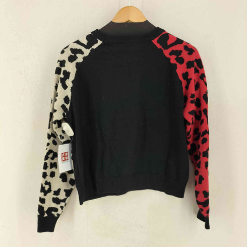 デシグアル Desigual アニマルプリント袖 セーター レディース S