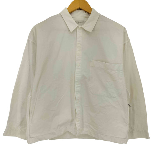 ムジラボ MUJI labo オックスフォードバンドカラーシャツ 短丈ボックス メンズ XXS~XS