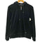 バーバリーブラックレーベル BURBERRY BLACK LABEL ベロア ジップパーカー メンズ JPN:2