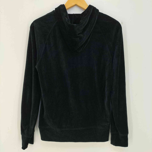 バーバリーブラックレーベル BURBERRY BLACK LABEL ベロア ジップパーカー メンズ JPN:2