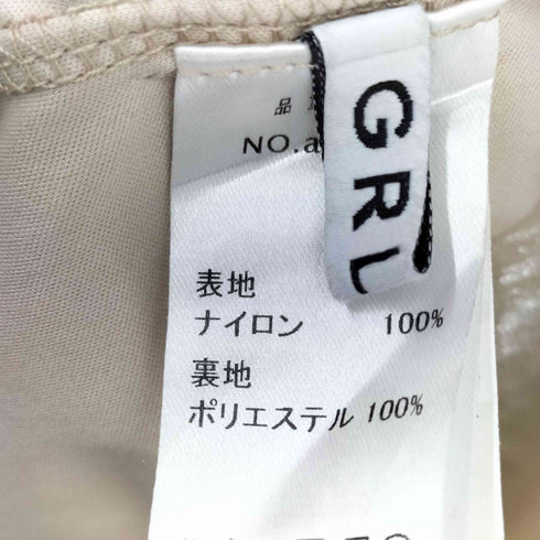 グレイル GRL オーガンジーフレアスカート レディース M