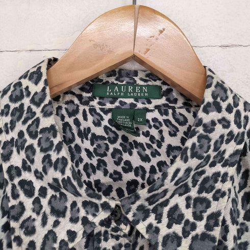ローレンラルフローレン LAUREN RALPH LAUREN レオパードシャツ メンズ 2X