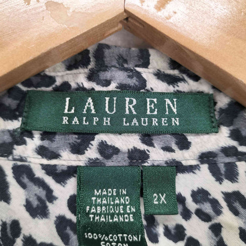 ローレンラルフローレン LAUREN RALPH LAUREN レオパードシャツ メンズ 2X