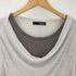 ハムネット HAMNETT フェイクレイヤード クルーネックカットソー Y2K メンズ JPN:M
