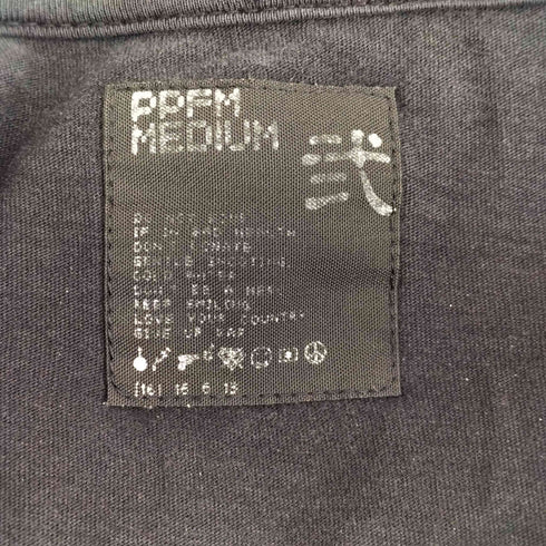 ピーピーエフエム PPFM 00s クルーネックカットソー Y2K メンズ