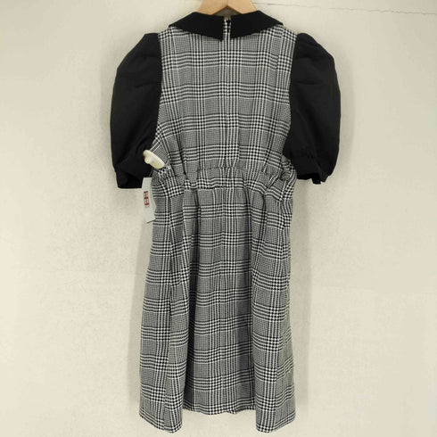 ANDGEEBEE 袖切替チェックワンピース レディース JPN:M