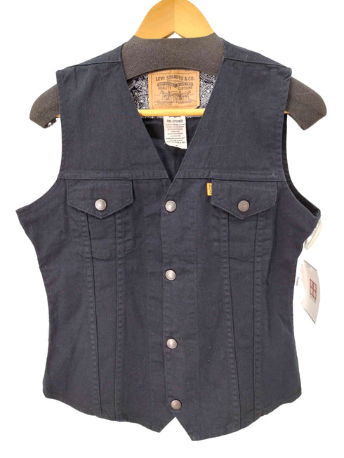リーバイス Levis 復刻 ブラック ツイル ベスト メンズ M