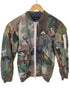 ジレ gilet カモフラ リメイク 再構築 MA-1 フライトジャケット メンズ 3