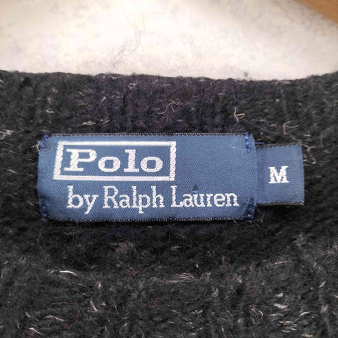 ポロバイラルフローレン Polo by RALPH LAUREN ノルディック柄 エルボーパッチニット メンズ JPN:M