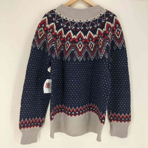 アバクロンビーアンドフィッチ Abercrombie & Fitch 70s MADE IN DENMARK ノルディック柄 ニット メンズ