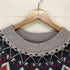 アバクロンビーアンドフィッチ Abercrombie & Fitch 70s MADE IN DENMARK ノルディック柄 ニット メンズ