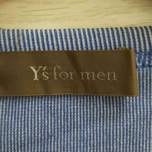 ワイズフォーメン Ys for men 茶タグ レーヨンポリ Vネック ストレッチ Tシャツ メンズ
