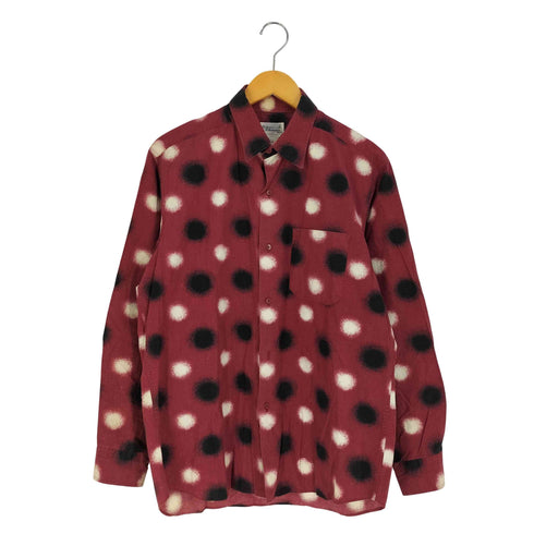 アニエスベーオム Agnes b.homme ドット柄 コットン レギュラーカラーシャツ メンズ JPN:3