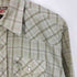 authentic western youngbloods 70-80s 襟芯 ポリコットン チェック ウエスタンシャツ メンズ import:L