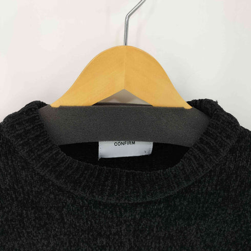 コンファーム CONFIRM 24AW ルーズシルエット クルーネック ナチュラルベーシックプルオーバーニット メンズ JPN:L