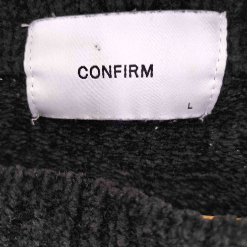 コンファーム CONFIRM 24AW ルーズシルエット クルーネック ナチュラルベーシックプルオーバーニット メンズ JPN:L