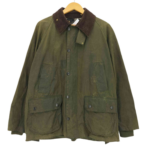 バブアー Barbour 00s イングランド製 縦ワラント BEDALE JACKET ビデイル オイルドジャケット メンズ C40