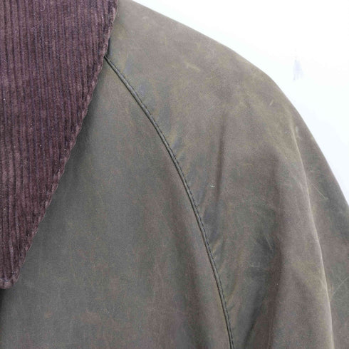 バブアー Barbour 00s イングランド製 縦ワラント BEDALE JACKET ビデイル オイルドジャケット メンズ C40