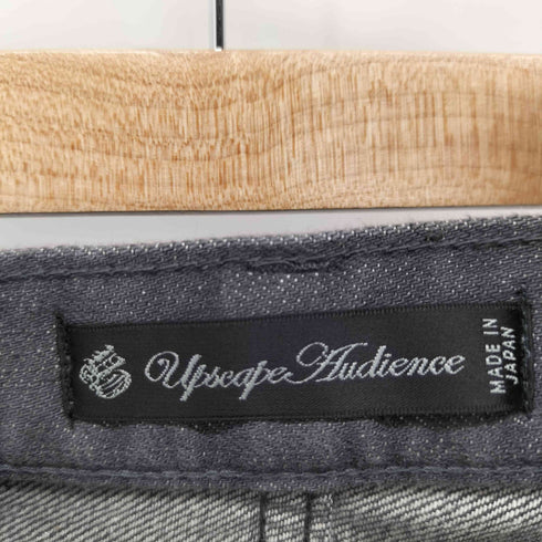 アップスケープオーディエンス Upscape Audience グレーセルヴィッチストレッチデニムアンクルパンツ 赤耳 メンズ JPN:S