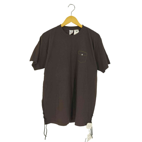 パーフェクトバイショット Perfecto by Schott USA製 両面プリント 裾サイドコード クルーネックTシャツ メンズ import:L