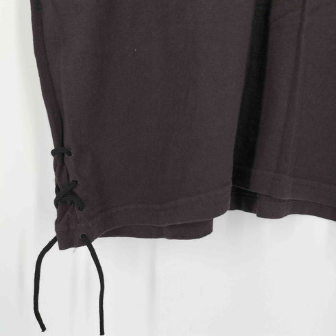 パーフェクトバイショット Perfecto by Schott USA製 両面プリント 裾サイドコード クルーネックTシャツ メンズ import:L