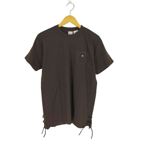 パーフェクトバイショット Perfecto by Schott USA製 両面プリント 裾サイドコード クルーネックTシャツ メンズ import:M