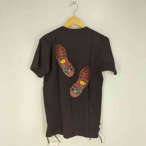 パーフェクトバイショット Perfecto by Schott USA製 両面プリント 裾サイドコード クルーネックTシャツ メンズ import:M