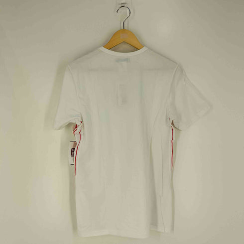 ディーゼル DIESEL イタリア製 サイドライン クルーネック Tシャツ メンズ import:L