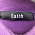 faith フロントプリントパーカー レディース