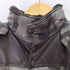 エーケイエム AKM LIMONTA NYLON CAMO LEATHER MOUNTAIN DOWN カモフラ フーデッドダウンジャケット メンズ JPN:M