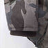 エーケイエム AKM LIMONTA NYLON CAMO LEATHER MOUNTAIN DOWN カモフラ フーデッドダウンジャケット メンズ JPN:M