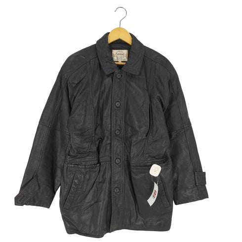 P.orient 裏キルティング シープレザー ジャケット ハーフコート メンズ import:M