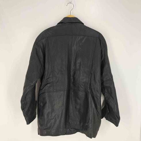 P.orient 裏キルティング シープレザー ジャケット ハーフコート メンズ import:M
