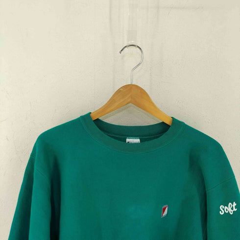 チャンピオン Champion MADE IN USA 刺繍タグ REVERSE WEAVE フロント刺繍 スウェット メンズ LARGE
