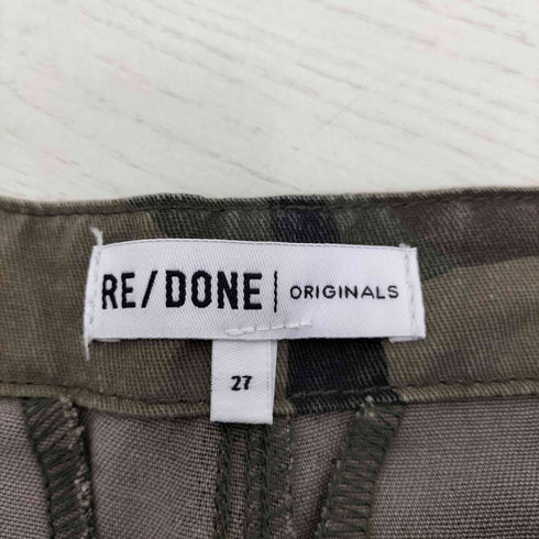 リダン RE/DONE カモフラ カーゴパンツ レディース 27