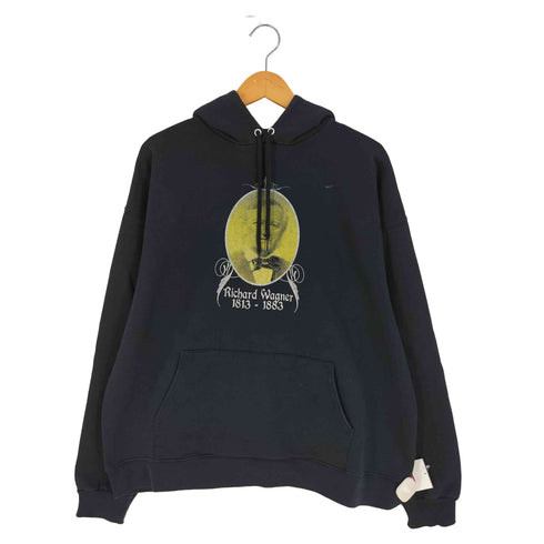 ヘインズ Hanes フロントプリント プルオーバーパーカー メンズ import:L