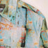 ポールスミス Paul Smith SUPER CHINO 総柄 比翼 パッチワークプリント シャツ メンズ import:L